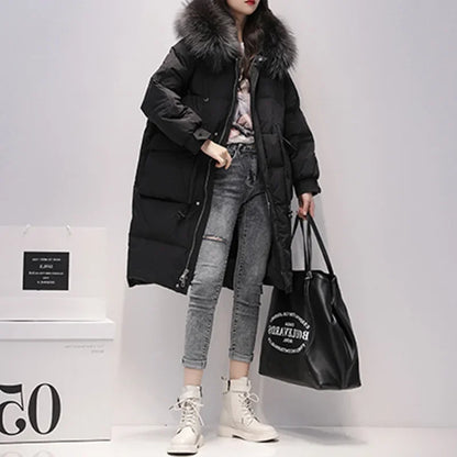 Mid Length Hooded Coat