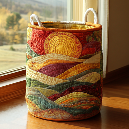 Sunshine | Quilted Storage Basket