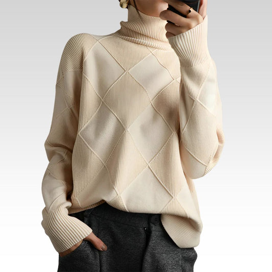 Marcelle | Chunky Roll Neck Sweater