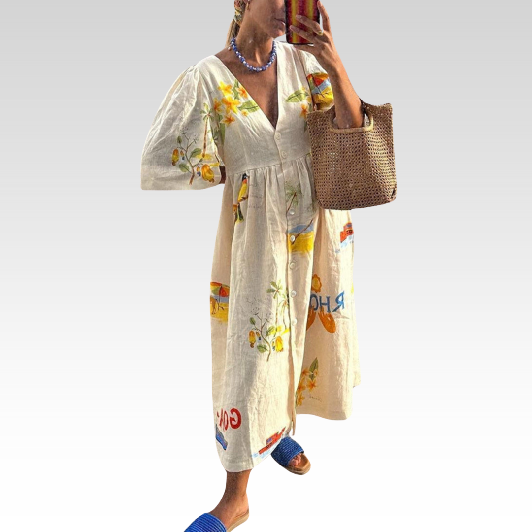 Ilona | Mediterranes Kleid