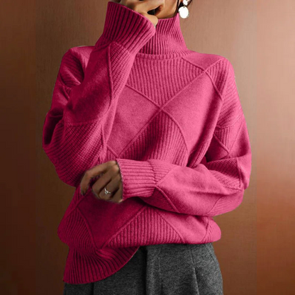 Marcelle | Chunky Roll Neck Sweater