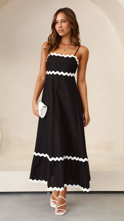 CLARA | LONG DRESS THAT HIGHLIGHTS SUMMER FEMININITY