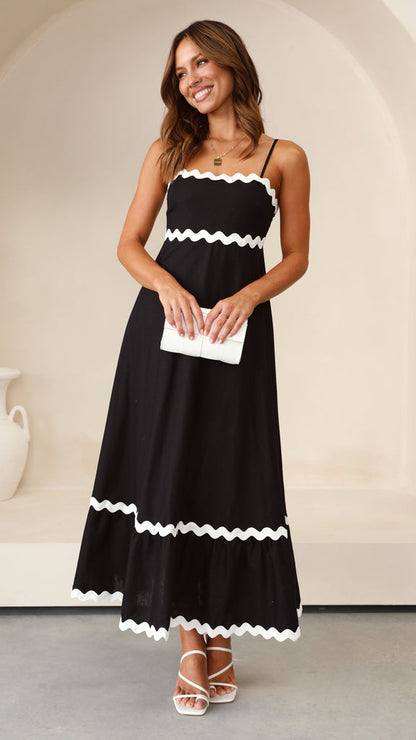 CLARA | LONG DRESS THAT HIGHLIGHTS SUMMER FEMININITY