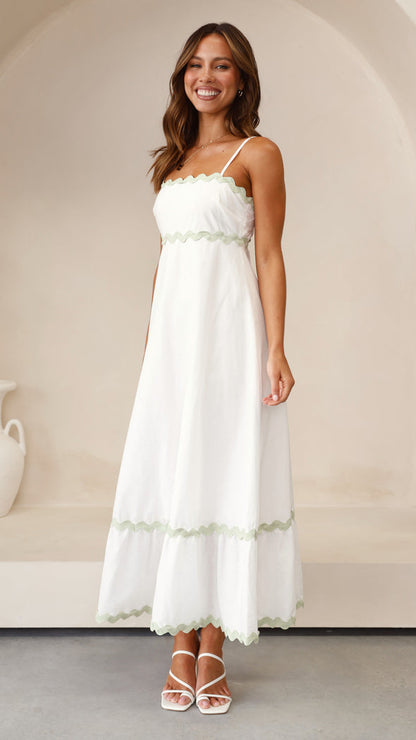 CLARA | LONG DRESS THAT HIGHLIGHTS SUMMER FEMININITY