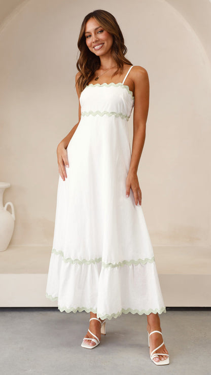 CLARA | LONG DRESS THAT HIGHLIGHTS SUMMER FEMININITY