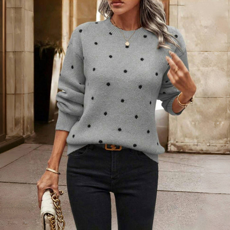 Luna | Polkadot Pullover