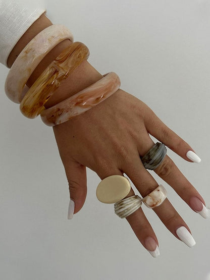 Women'S Vintage Ethnic Marble Bracelet