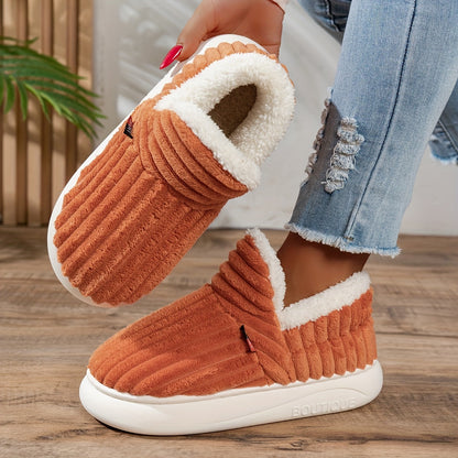 CozyStep Plush House Slippers