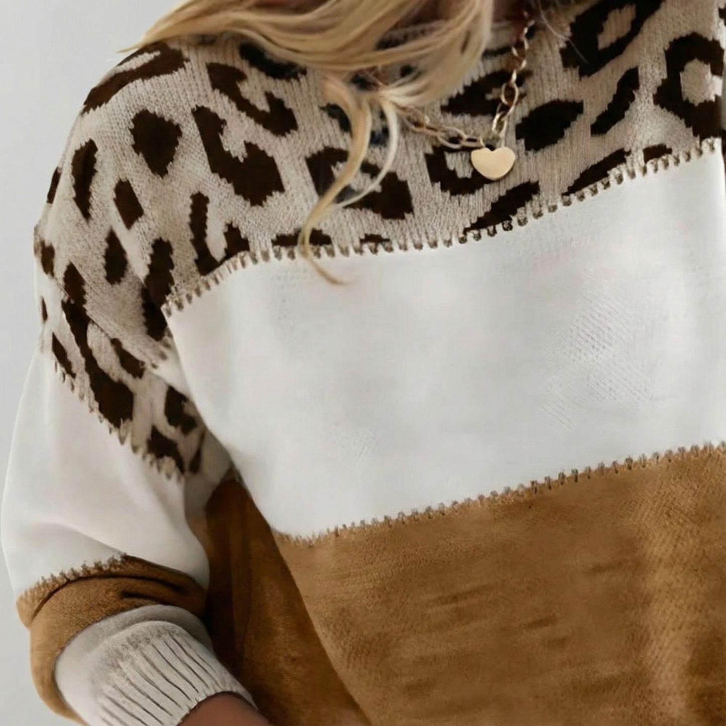 Ophélie | Leopard Elegance Jumper