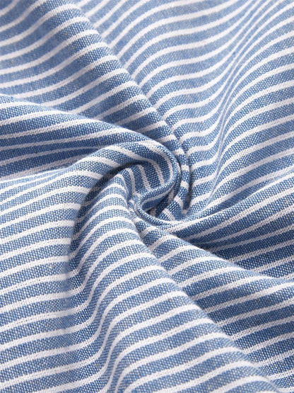 Eva™ | Striped Elegant Dress