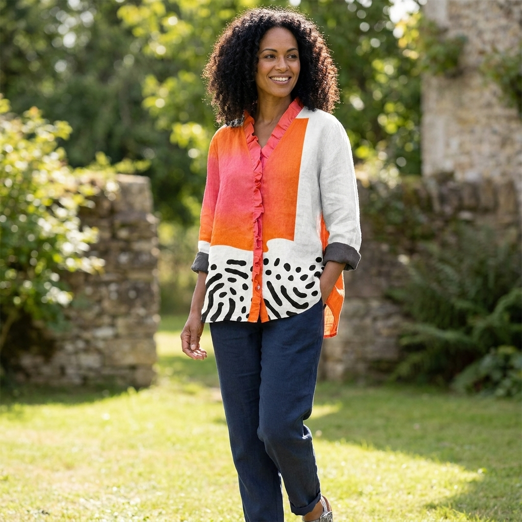 Viola™ Relaxed Print Blouse