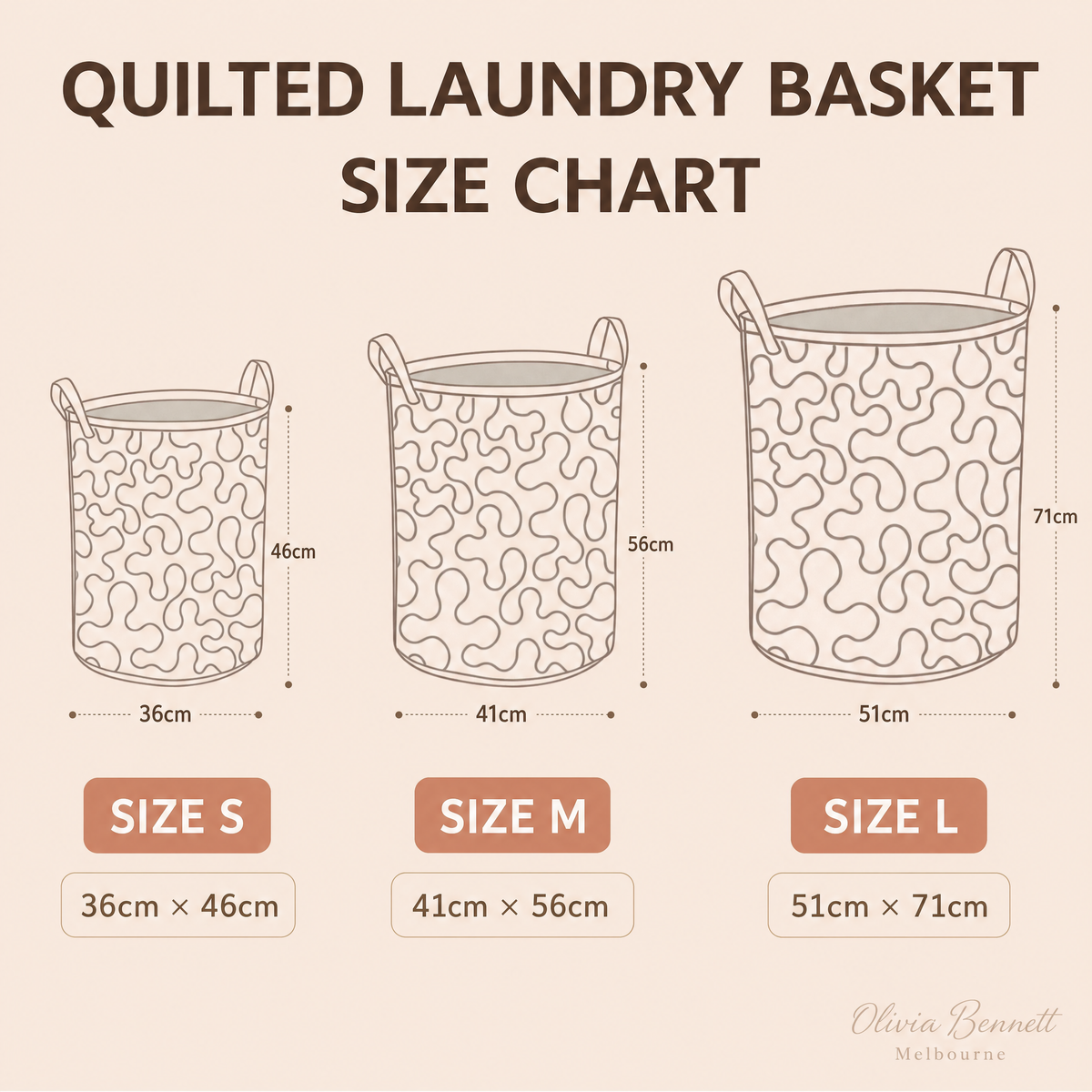 Mountain Camper Wildflower Camping Quilted Laundry Basket