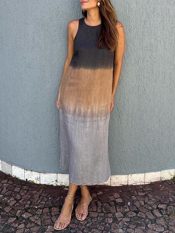 AMALIA | Long Dress with Natural Style and Embracing Comfort for Every Occasion