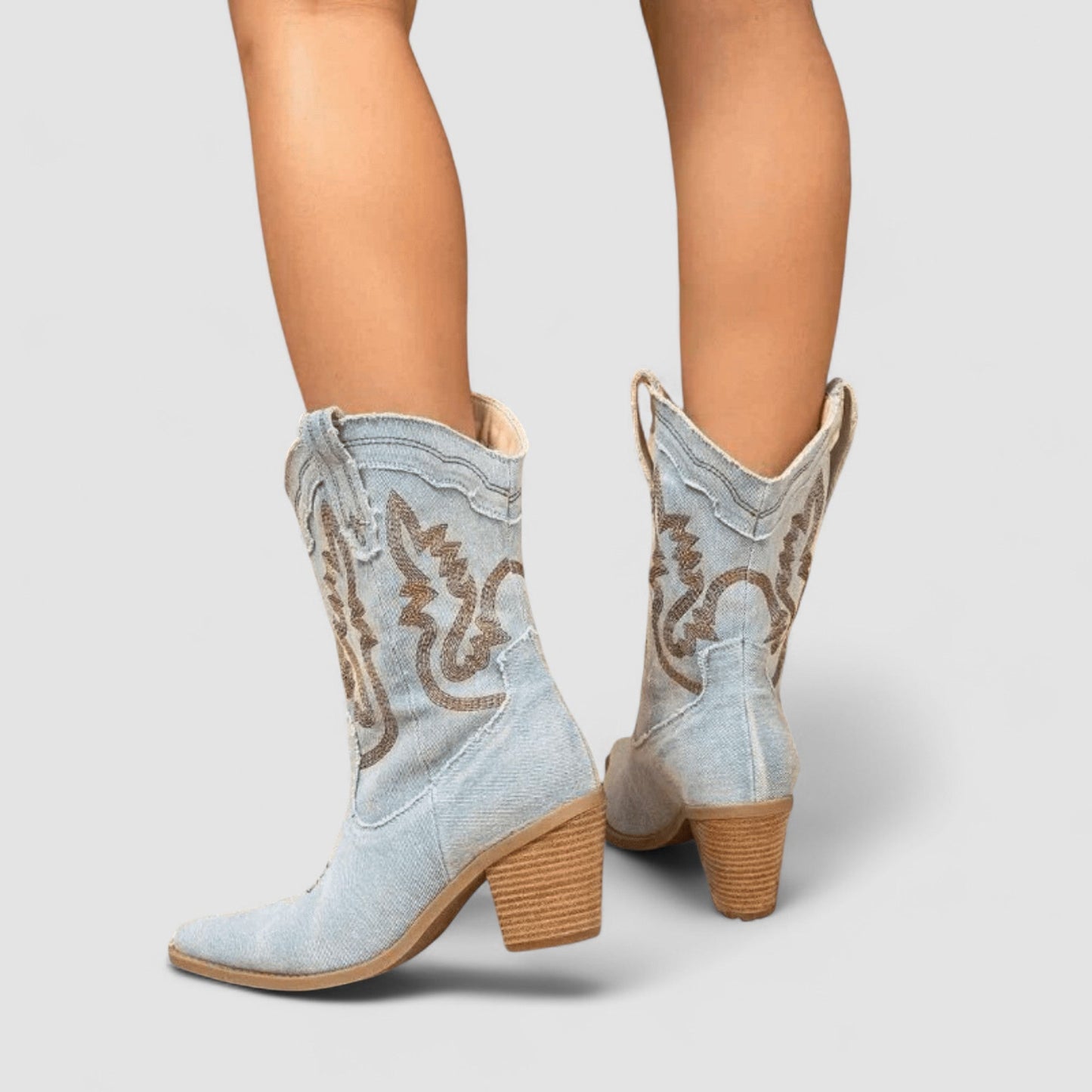 Selena™ – Orthopaedic Denim Ankle Boots