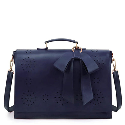 Elegant Bow-Tie Satchel