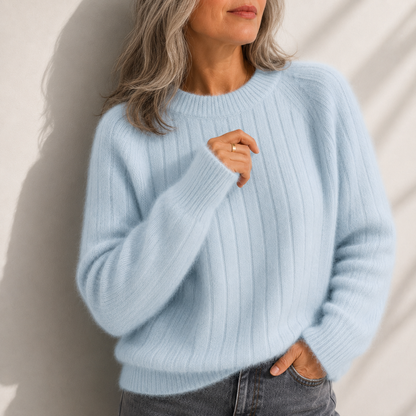 Milana Solid Colour Fluffy Sweater