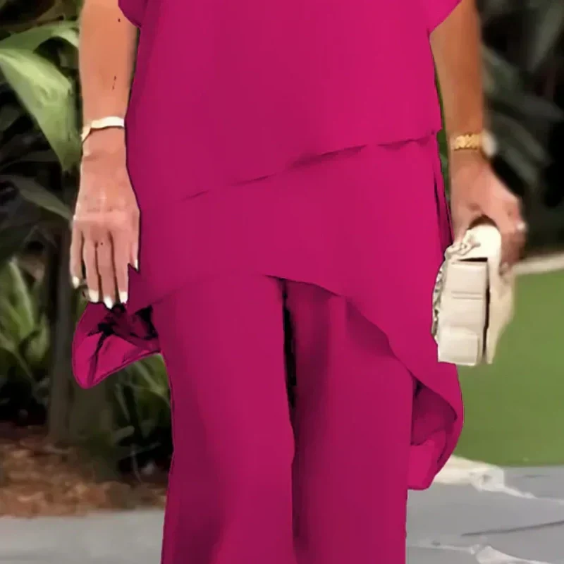 PALMIRA | Two-Piece Set with Asymmetric Style and Extreme Comfort for All Occasions